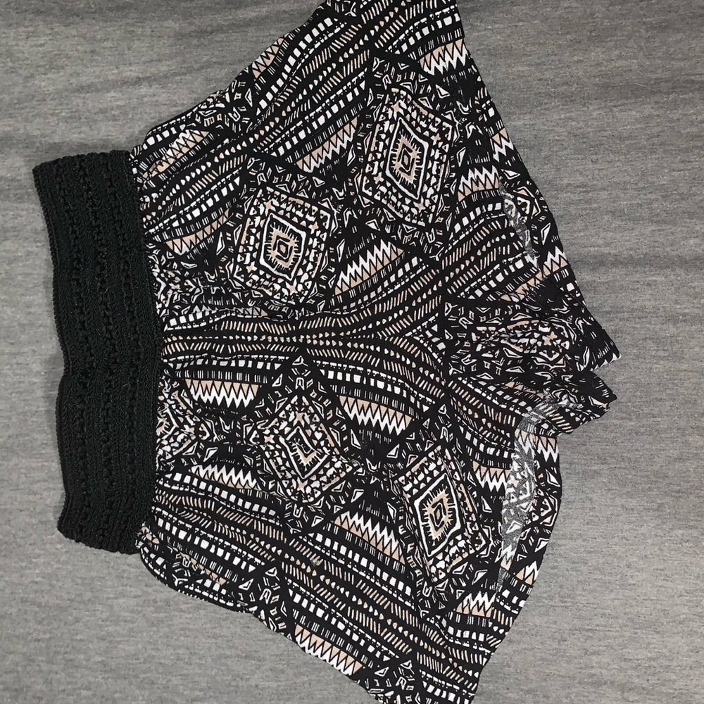 Flare shorts